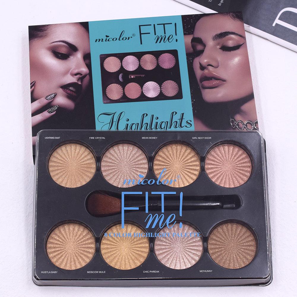 Palette contouring 12 couleurs et Highlighter The Trendy Boutik