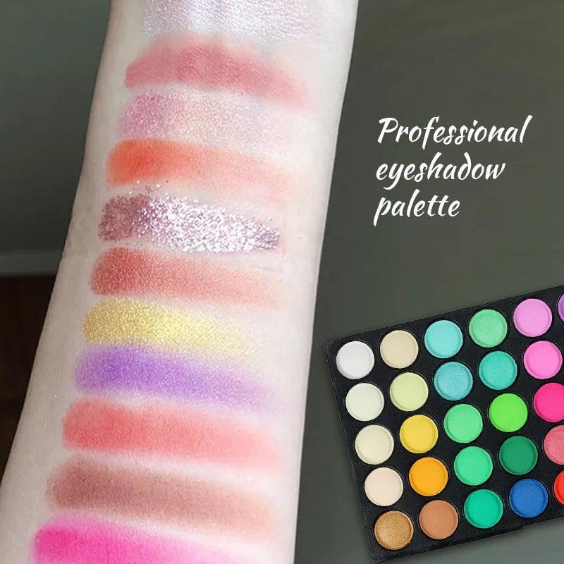 Palette de Fards à Paupières 120 Couleurs – Ultra Pigmentée et Variée - The Trendy Boutik