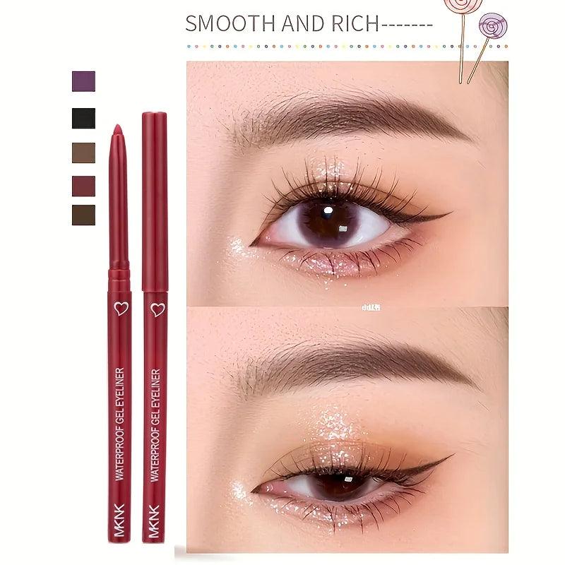 Crayon Eyeliner imperméable, 5 couleurs, longue durée The Trendy Boutik