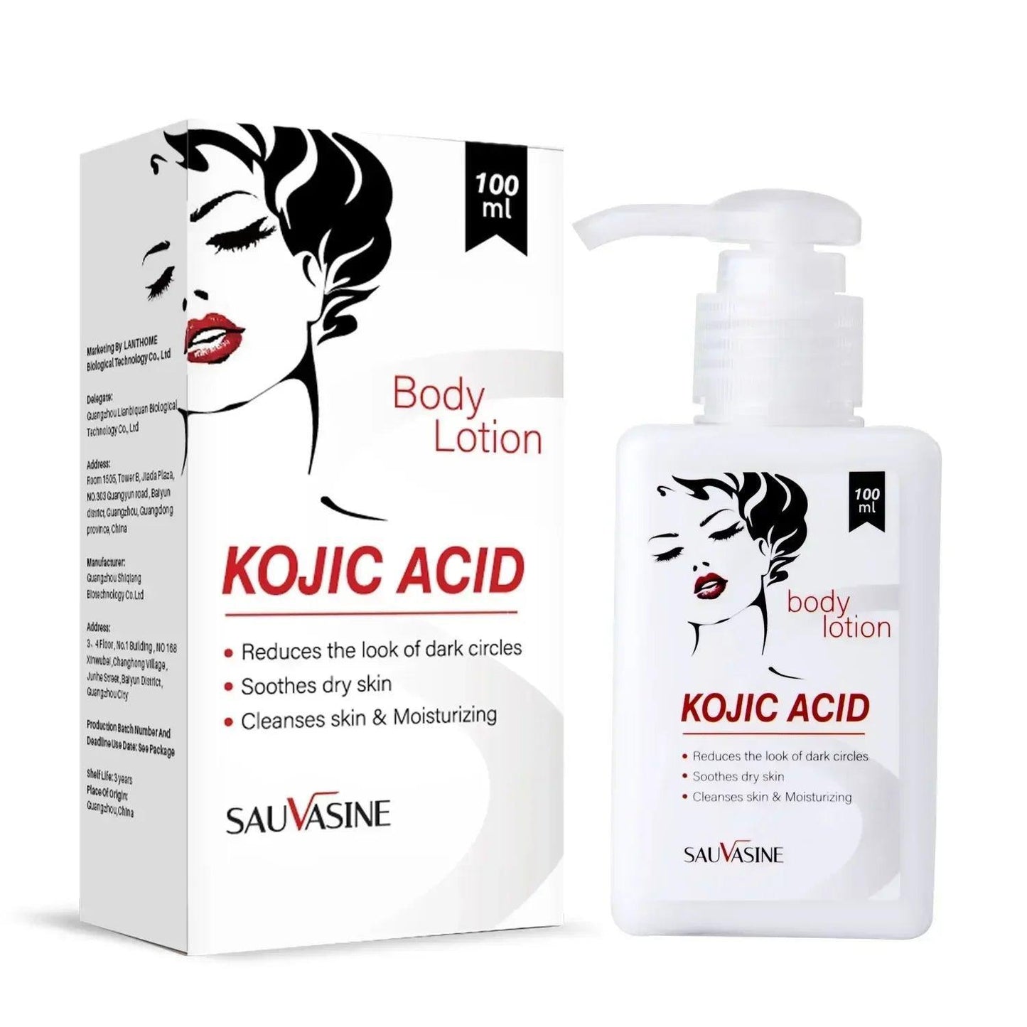 Ensemble Éclaircissant à l'Acide Kojique pour la Peau - The Trendy Boutik