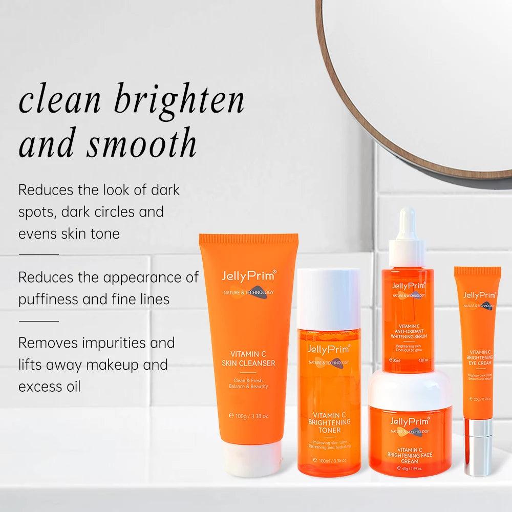 Ensemble skin care à la vitamine C.