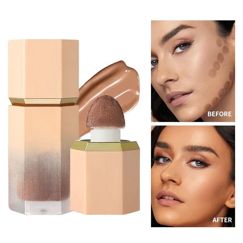 Blush de Contour liquide, finition mate.