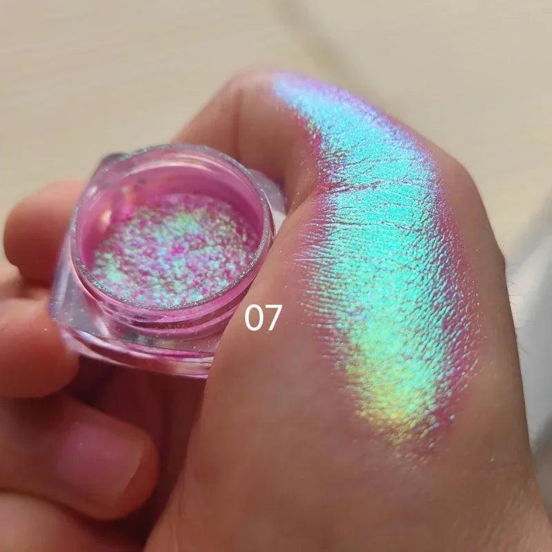 Colored Shiny Eyeshadow Shifting Pigments Eyeshadow Powder Duochrome Glitter Shadow 0.2g Makeup Accessories The Trendy Boutik